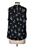 Rebecca Taylor Black Sleeveless Blouse Size 12 - photo 2