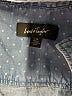 Lord & Taylor Polka Dots Blue Long Sleeve Button-Down Shirt Size L - photo 7
