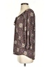 Veronica M. Paisley Multi Color Brown 3/4 Sleeve Blouse Size S - photo 5