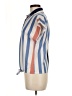 Modern Attraction 100% Polyester Stripes Blue Sleeveless Blouse Size M - photo 5