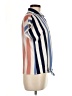 Modern Attraction 100% Polyester Stripes Blue Sleeveless Blouse Size M - photo 4