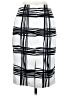Express Design Studio Graphic White Formal Skirt Size 2 - photo 2