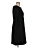 SPANX Solid Black Casual Dress Size L - photo 4