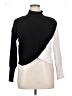 Express Color Block Black Turtleneck Sweater Size XL - photo 1