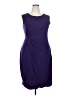 En Focus Studio 100% Polyester Purple Cocktail Dress Size 18 - photo 1
