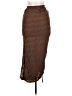 PrettyLittleThing Brown Casual Skirt Size 6 - photo 2