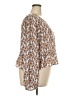 Gypsies & Moondust 100% Polyester Brown 3/4 Sleeve Blouse Size 4X - photo 4
