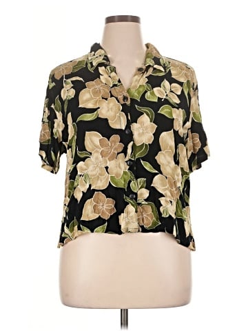Kathie Lee Short Sleeve Blouse (view 1)
