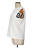 THML White Short Sleeve Top Size L - photo 5