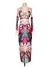 AFRM Print Pink Cocktail Dress Size XS - photo 1
