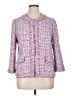 Ann Taylor 100% Polyester Tweed Pink Blazer Size 16 - photo 1