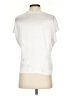 Primark 100% Polyester Ivory Short Sleeve Turtleneck Size 4 - photo 2
