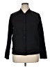 Zella Solid Black Jacket Size XL - photo 1