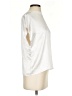 Primark 100% Polyester Ivory Short Sleeve Turtleneck Size 4 - photo 4