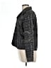 Chico's 100% Cotton Graphic Gray Jacket Size Lg (2) - photo 5