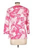 Ruby Rd. Pink 3/4 Sleeve Blouse Size L - photo 2