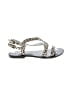 Joie a La Plage 100% Leather Silver Sandals Size EU 35 - photo 1