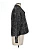 Chico's 100% Cotton Graphic Gray Jacket Size Lg (2) - photo 4