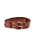 Unbranded 100% Leather Brown Leather Belt Size S - photo 1