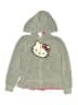 Hello Kitty Gray Zip Up Hoodie Size 6X - photo 1