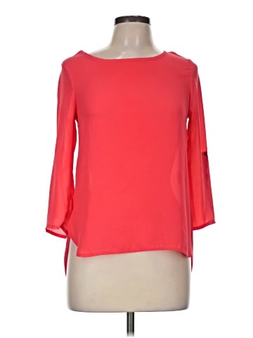 Pink Rose 3/4 Sleeve Top (view 1)
