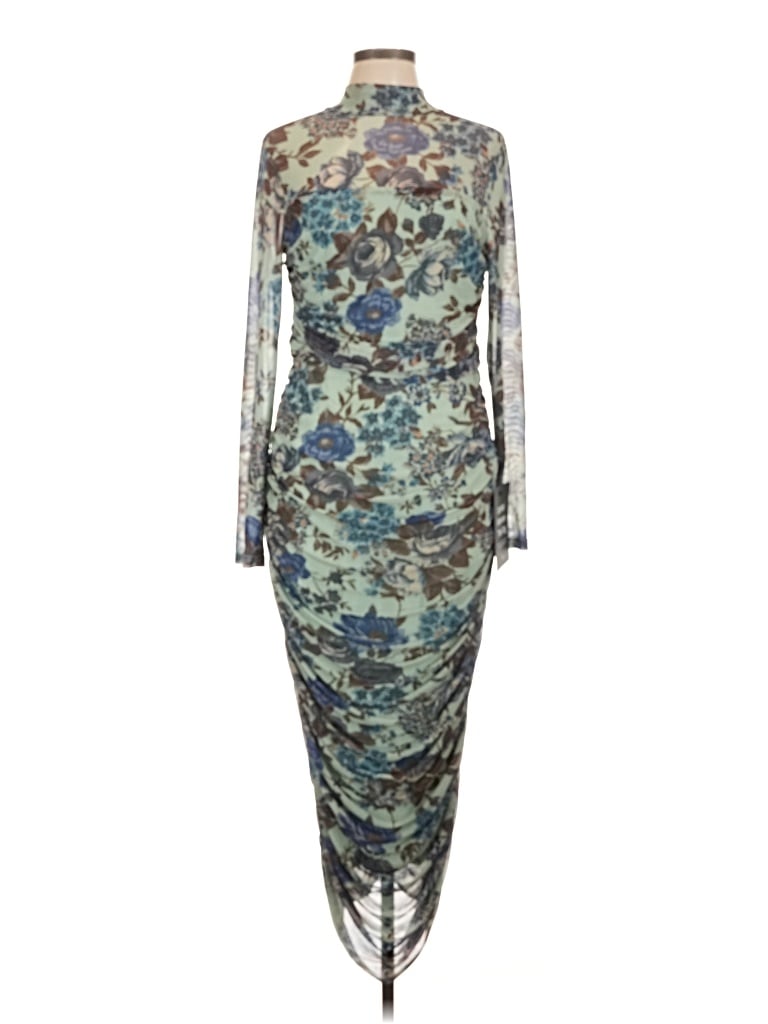 Pre-owned Lulus Cocktail Dress In Green
