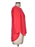 Pink Rose 100% Polyester Red 3/4 Sleeve Top Size M - photo 4