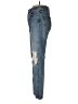 AGOLDE 100% Organic Cotton Hearts Blue Jeans Size 28 waist - photo 5