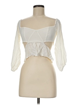 Reformation 3/4 Sleeve Blouse