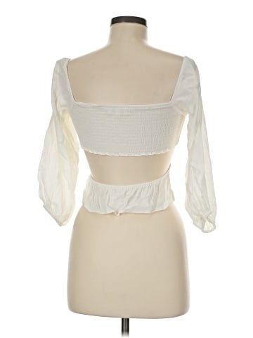 Reformation 3/4 Sleeve Blouse (view 2)