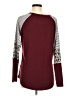 HARHAY Burgundy Long Sleeve Top Size M - photo 2