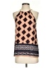 E&M Collection Brown Sleeveless Blouse Size S - photo 1
