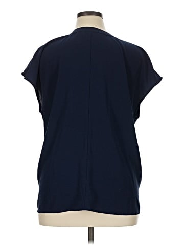 ELOQUII Short Sleeve Blouse (view 2)