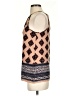 E&M Collection Brown Sleeveless Blouse Size S - photo 5