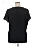 Maurices 100% Polyester Black Short Sleeve Top Size 16 (1) - photo 2