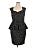 Forever 21 Plus Black Cocktail Dress Size 1X Plus - photo 1