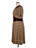 Studio M Chevron-herringbone Brown Casual Dress Size 16 - photo 5