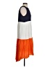 Unbranded Color Block Orange Blue Casual Dress Size S - photo 4