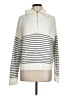 ABound Stripes Ivory Pullover Sweater Size M - photo 1