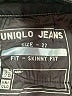 Uniqlo Black Jeans Size 27 waist - photo 7