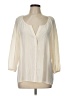 Tibi 100% Silk Ivory 3/4 Sleeve Silk Top Size 12 - photo 1