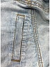 Zimmermann 100% Cotton Blue Denim Shorts Size 8 (2) - photo 5