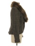 Ella Moss Houndstooth Brown Faux Fur Jacket Size S - photo 4