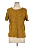 Allie & Rob Gold Short Sleeve Top Size L - photo 1
