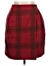 Eagle's Eye Plaid Burgundy Formal Skirt Size 10 - photo 1