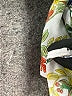 Zara Basic Floral Ivory 3/4 Sleeve Blouse Size XS - photo 5