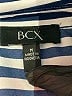 BCX 100% Polyester Stripes Blue 3/4 Sleeve Blouse Size M - photo 7