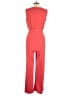 Colleen Lopez Solid Red Jumpsuit Size L - photo 2