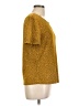 Allie & Rob Gold Short Sleeve Top Size L - photo 4