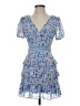 City Studio 100% Polyester Blue Cocktail Dress Size 3 - photo 1